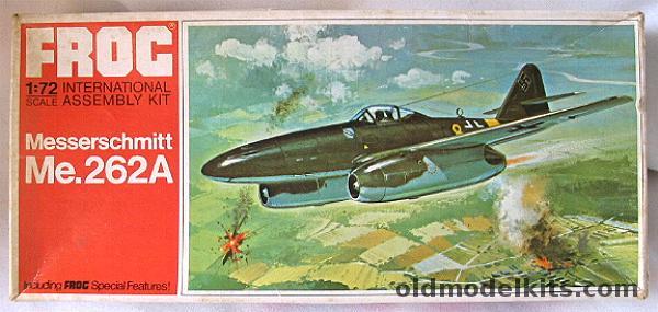 Frog 1/72 Me-262A Red Series, F248 plastic model kit